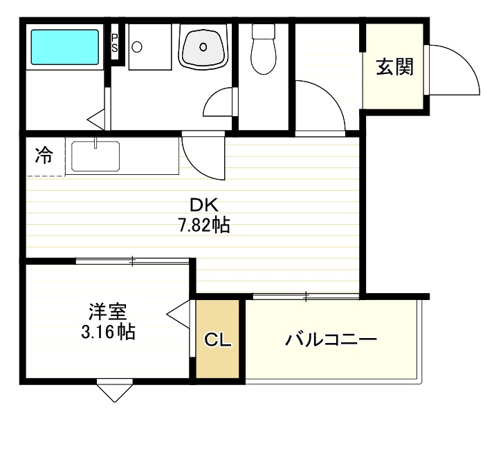 F+style八尾北久宝寺の間取り