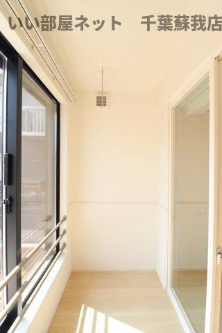 ウルルⅡのバルコニー|落ち着いた時間を過ごせるバルコニーです