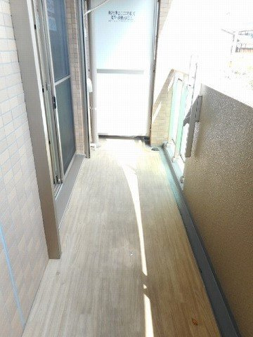 サザンクロスのバルコニー