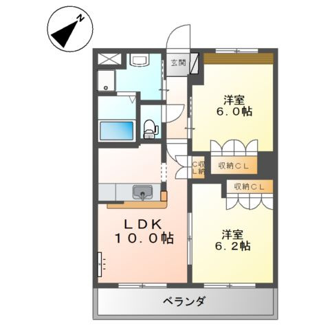 アルテミスの間取り