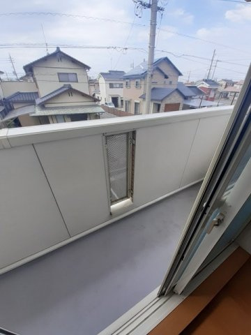 マインハウスのバルコニー