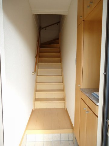 セレノ吉田の玄関