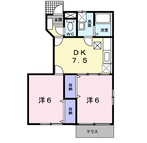 パレスサミットの間取り