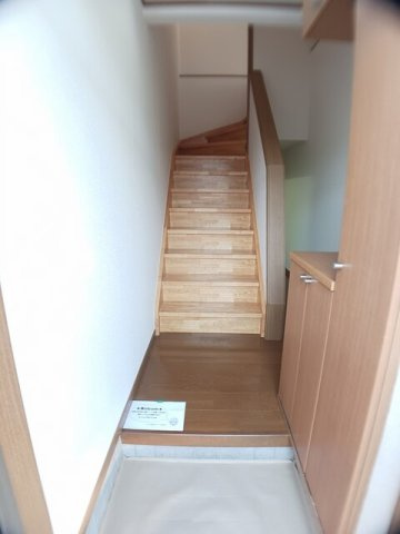 エスポワールＤの玄関