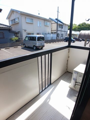 エスポワール　Ａのバルコニー