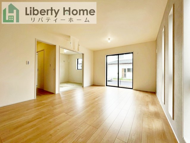 第2古河市諸川　新築戸建　2号棟の居間・リビング