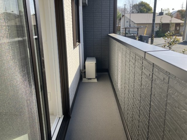 D-avanceつつじが丘Ⅱのバルコニー