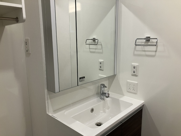 D-avanceつつじが丘Ⅱの洗面所