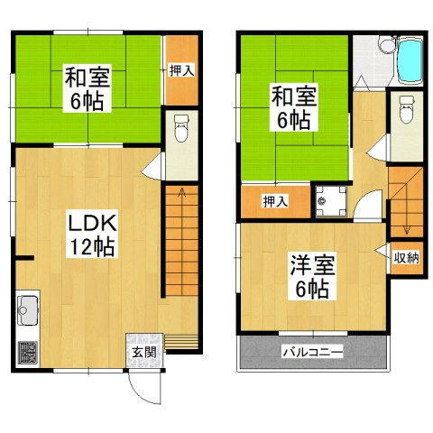 【間取り】 | ベルシオン藤沢台