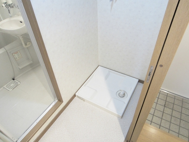 ボアキャトル王子の内装|室内洗濯機置場です