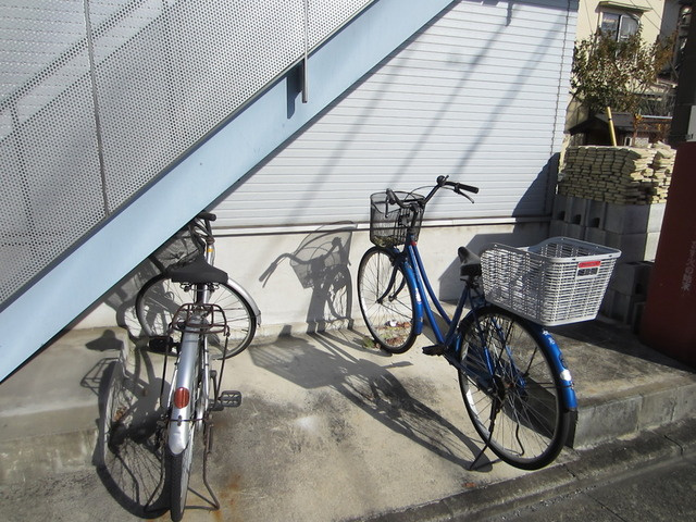 ボアキャトル王子のその他共用部分|駐輪スペースもありますよ