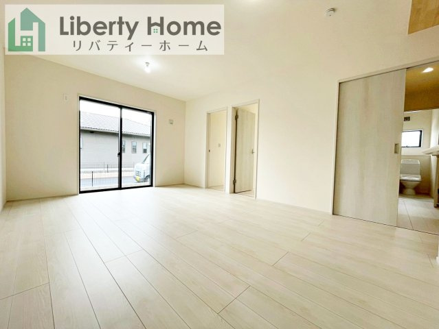 第2古河市諸川　新築戸建　3号棟の居間・リビング