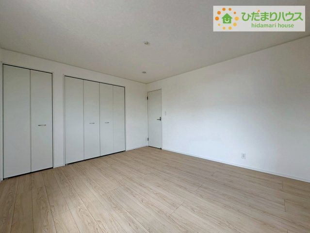 東海村村松第6　新築戸建　1号棟の寝室|大きなベッドを置いても余裕の広さの主寝室♪♪