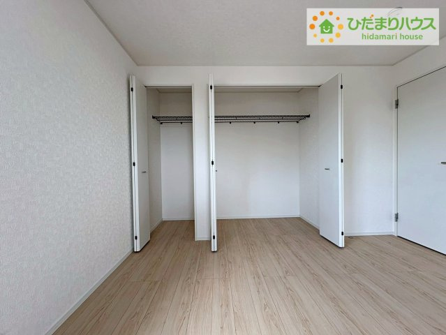 東海村村松第6　新築戸建　1号棟の寝室|光の影響を受けにくいので、物の保存に最適♪