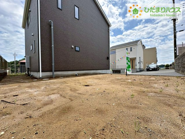 東海村村松第6　新築戸建　1号棟の庭|お庭が広く、家庭菜園やガーデニングなども楽しめます♪