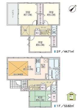 川口市石神　中古一戸建て