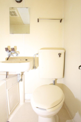 【トイレ】 | 藤崎スカイハイツ | 落ち着いた色調のトイレです