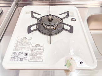 【キッチン】 | 茅場町スカイハイツ | 1口ガスコンロ