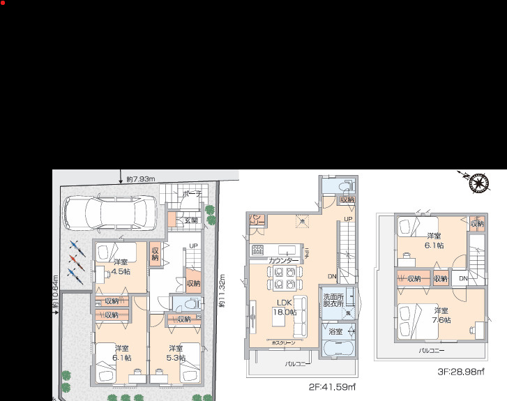 上福岡　新築戸建て