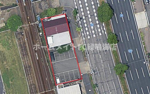 加福通貸店舗の外観パース