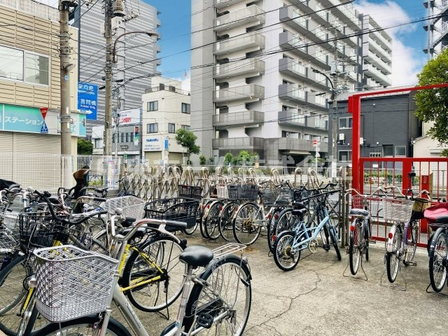 フジハイツの駐輪場|駐輪場