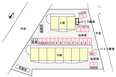 【区画図】 | アベニール三鷹R