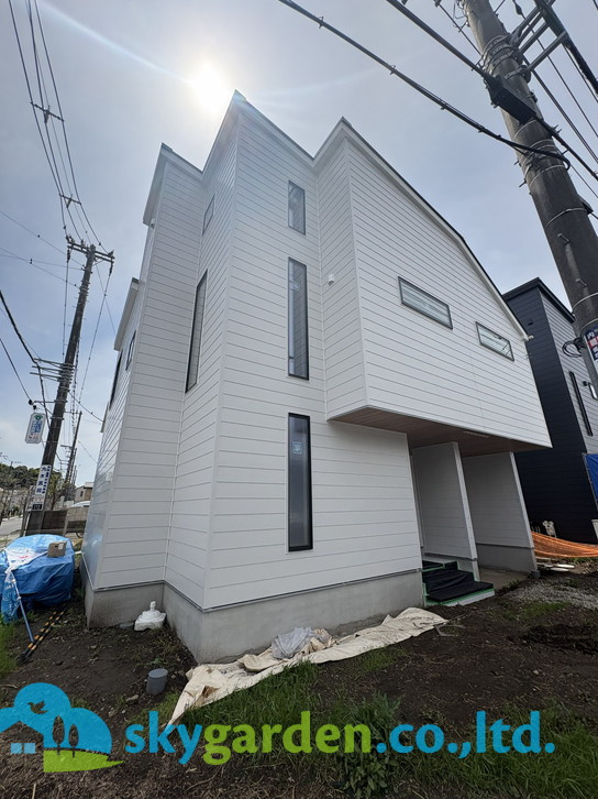 茅ヶ崎市みずき２丁目Ⅱ　新築戸建の外観