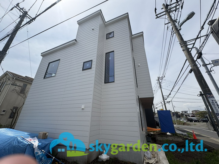 茅ヶ崎市みずき２丁目Ⅱ　新築戸建の外観