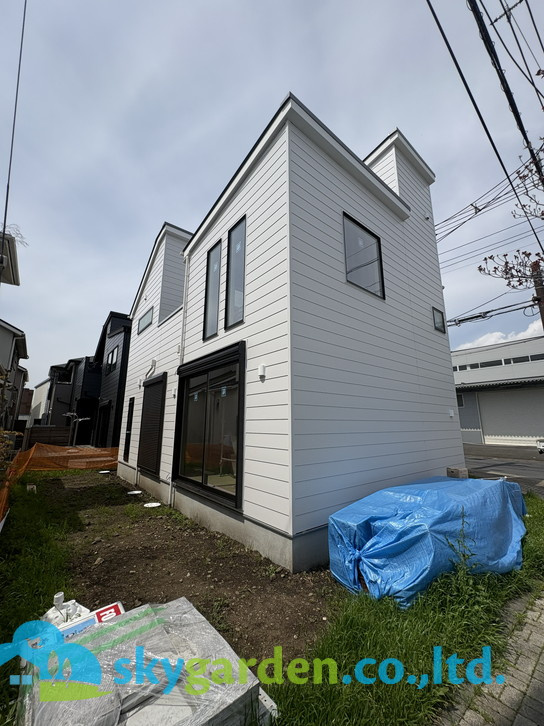 茅ヶ崎市みずき２丁目Ⅱ　新築戸建の外観