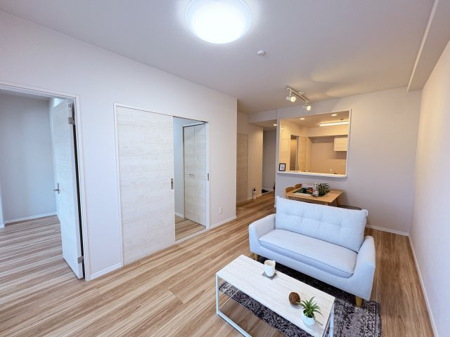 プレミアムコート浦添牧港の居間・リビング