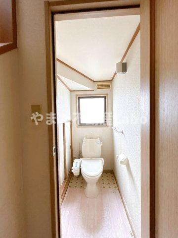 倉吉市虹ヶ丘町中古戸建のトイレ