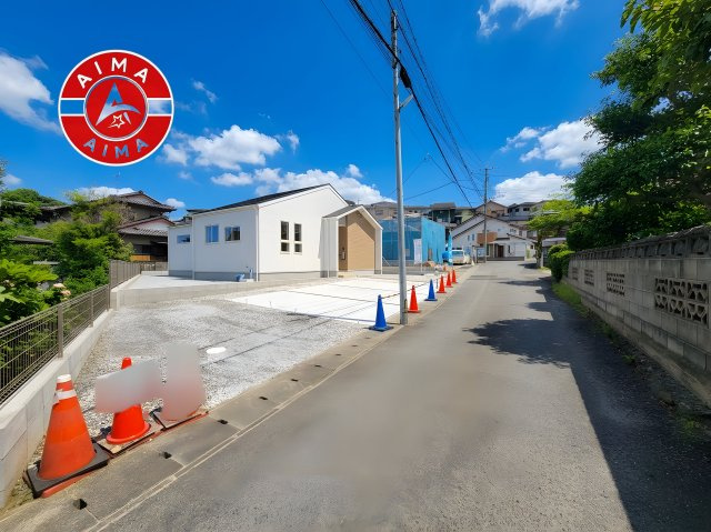 筑紫野市大字阿志岐第3-3棟（1号棟）の前面道路含む現地写真|見学の時間などお気軽にお問い合わせ下さい。