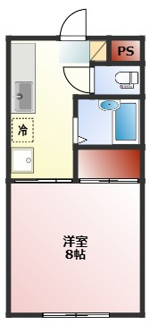 【間取り】 | ハイツやまびこＣ