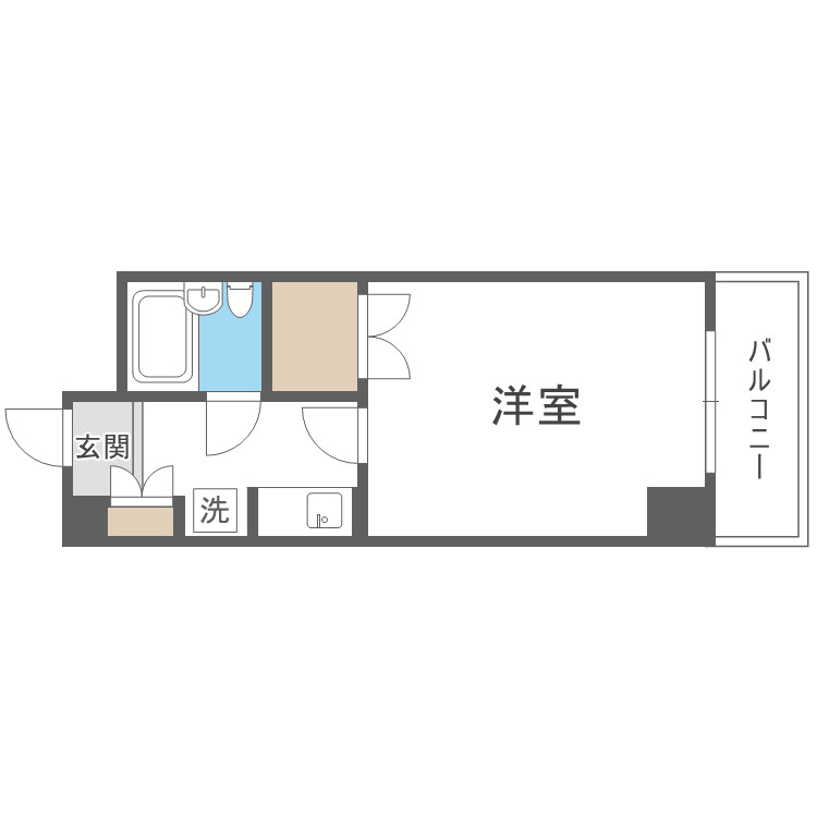 Ｔ・Ｈビルの間取り