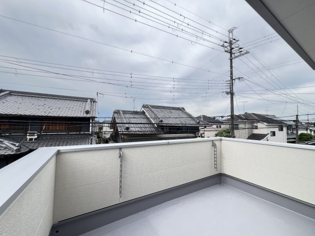 磯城郡田原本町藥王寺のバルコニー