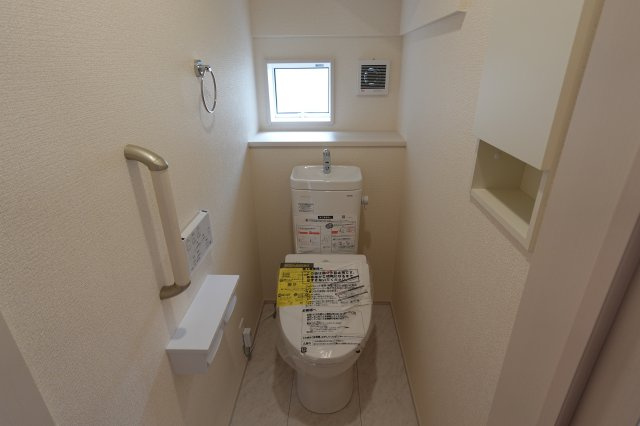 川越市鯨井　可変型3LDK+カースペース付き　新築戸建てのトイレ
