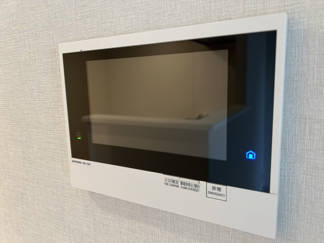 モニター付きインターホンです！