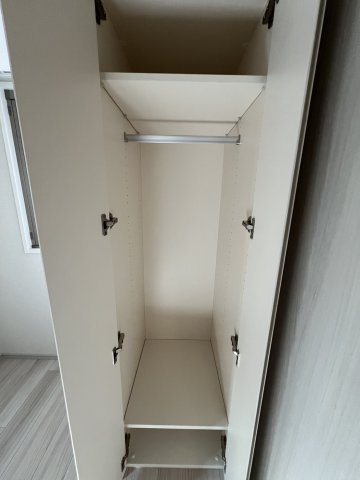 ハンガーラックある収納です！