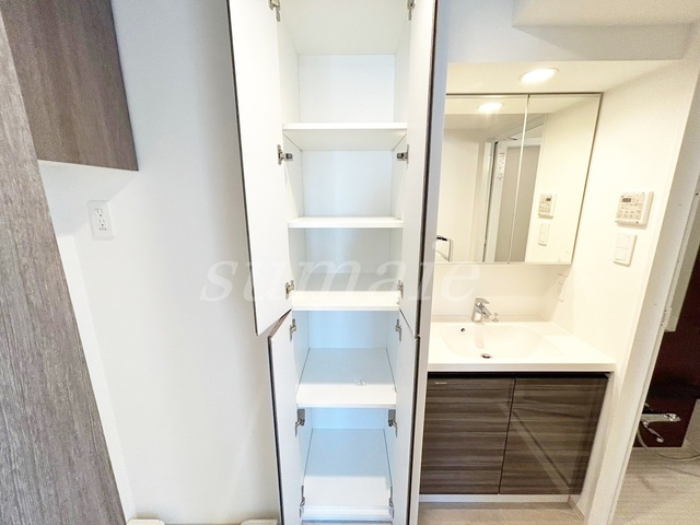 ベルシード東十条ツインズBの収納|洗面所収納☆
