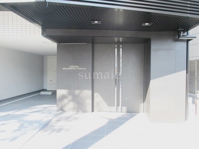 ベルシード東十条ツインズBのエントランス|こちらが入口です。