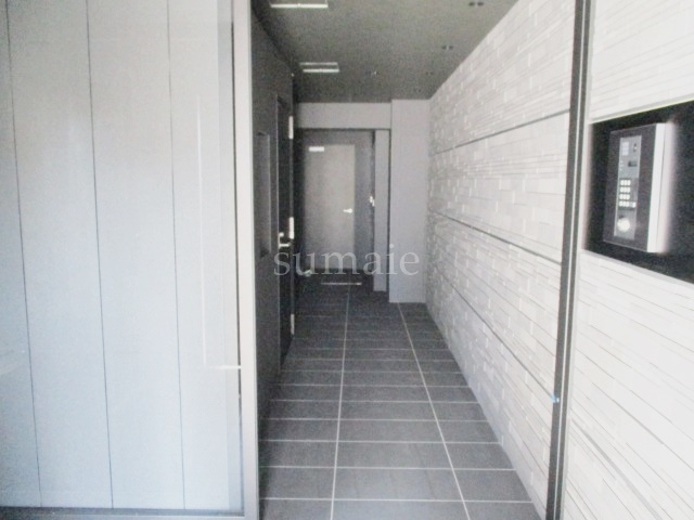 ベルシード東十条ツインズBのロビー|エントランスです。