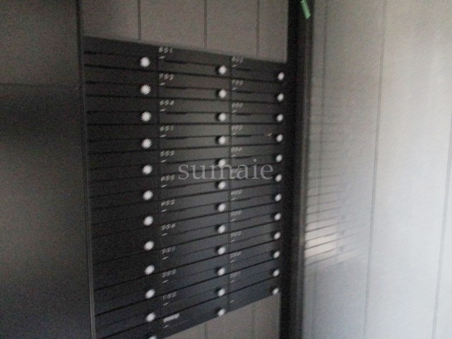 ベルシード東十条ツインズBのその他共用部分|集合ポストです。