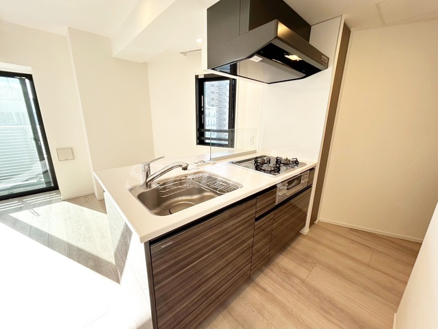 ベルシード東十条ツインズBのキッチン|人気のカウンターキッチンです☆