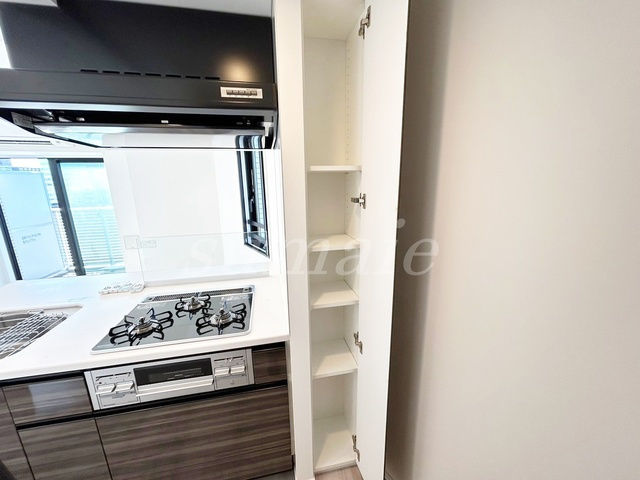 ベルシード東十条ツインズBのキッチン|キッチン収納☆