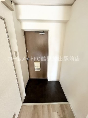 大阪市城東区放出西３丁目の賃貸マンションの玄関