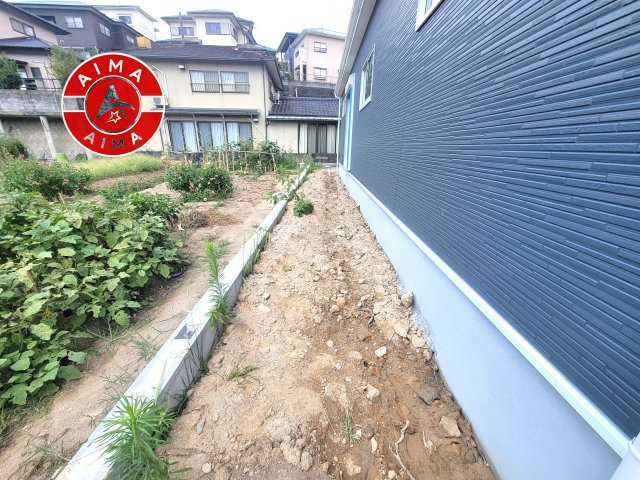 筑紫野市大字阿志岐第3-3棟（2号棟）の外観|お庭で自由な時間を過ごせます。