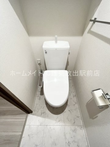 東大阪市新家２丁目の賃貸マンションのトイレ