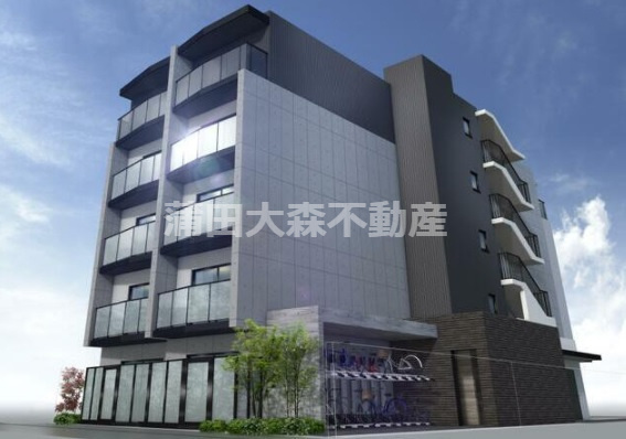 ルネサンスコート蒲田リバーテラス＠仲介手数料無料の外観パース