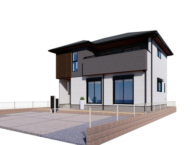 【外観パース】 | 東松山市石橋　新築戸建　全31区画　28号棟 | 28号棟