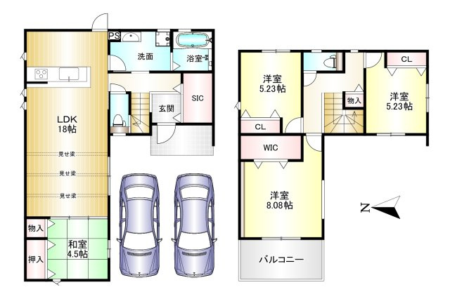 磯城郡田原本町藥王寺の間取り